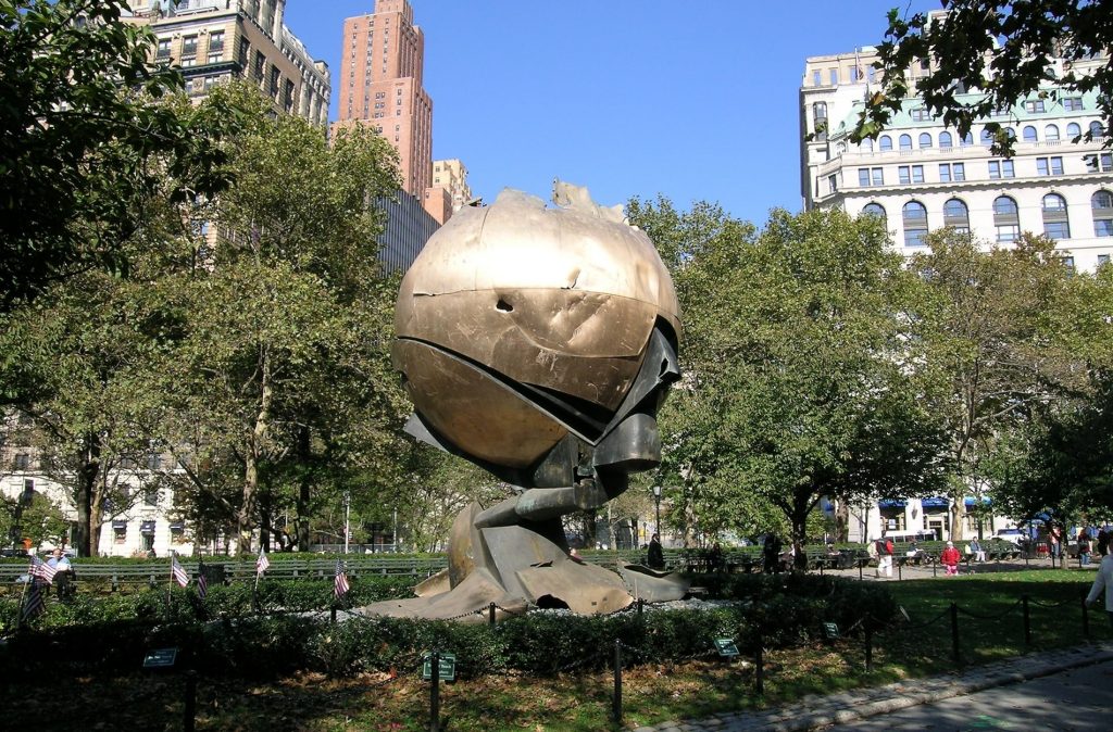 Battery Park le parc de New York avec le plus d'histoire.