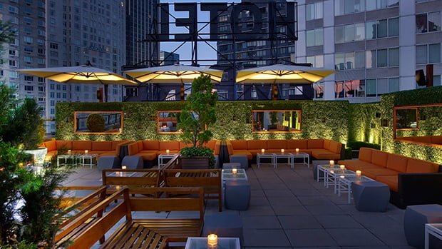 Empire Hotel Rooftop bar New York