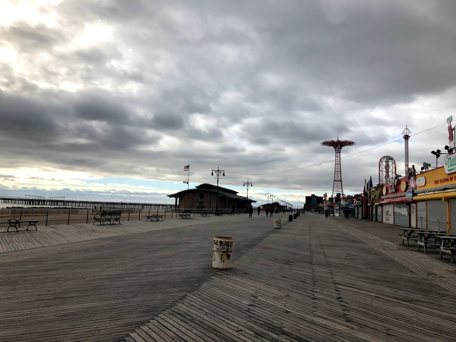 coney island boardwalk
