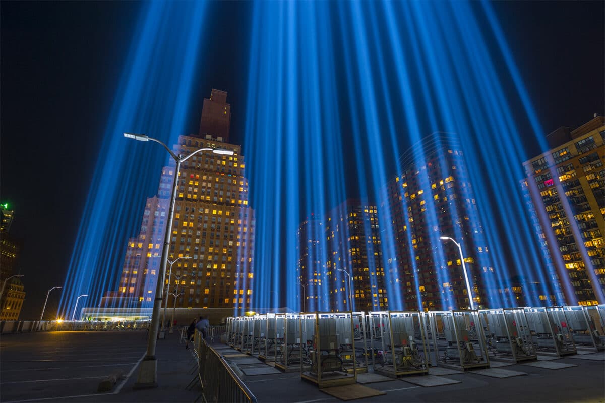 tribute in light 9/11 memorial