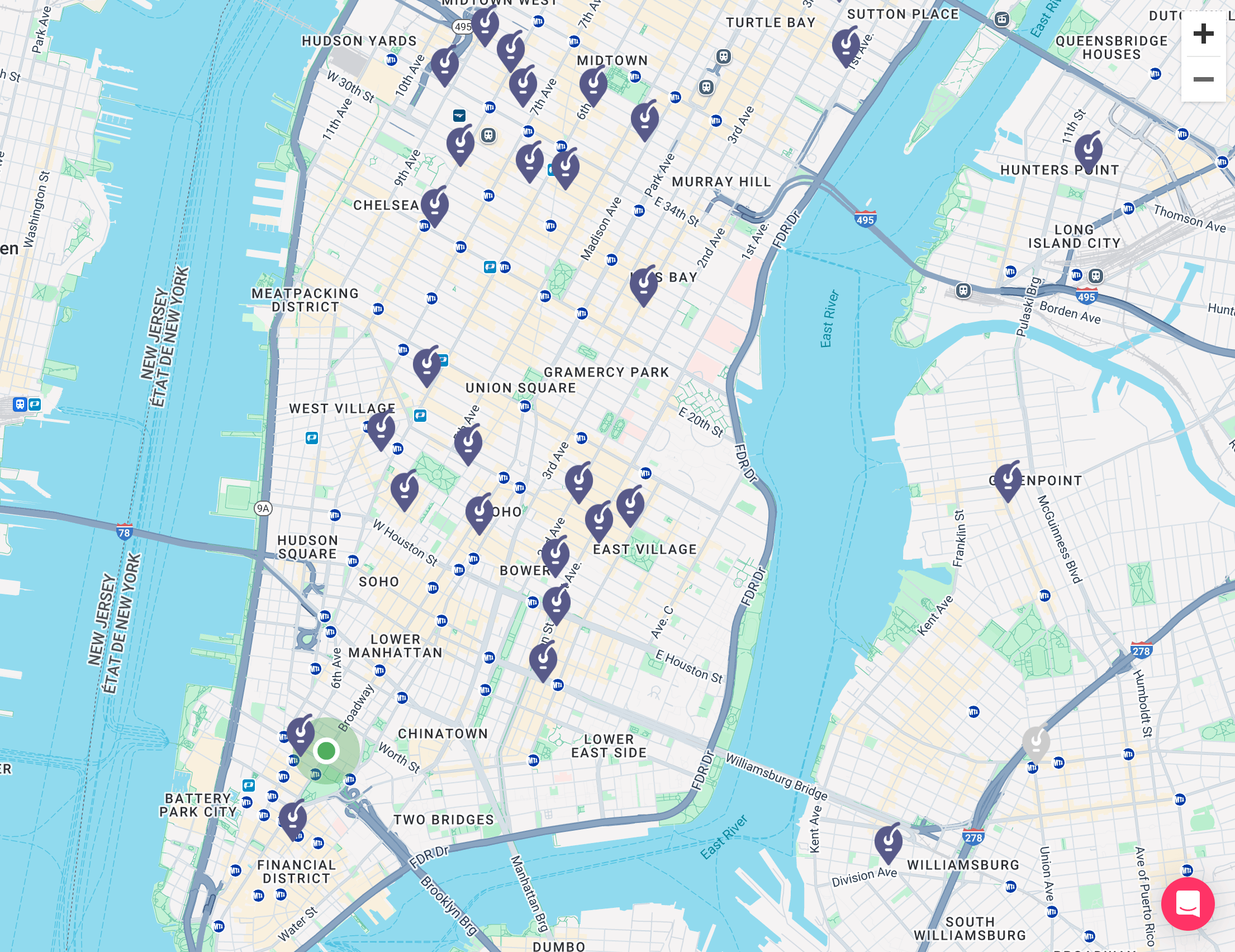 Deposito bagagli NannyBag Manhattan