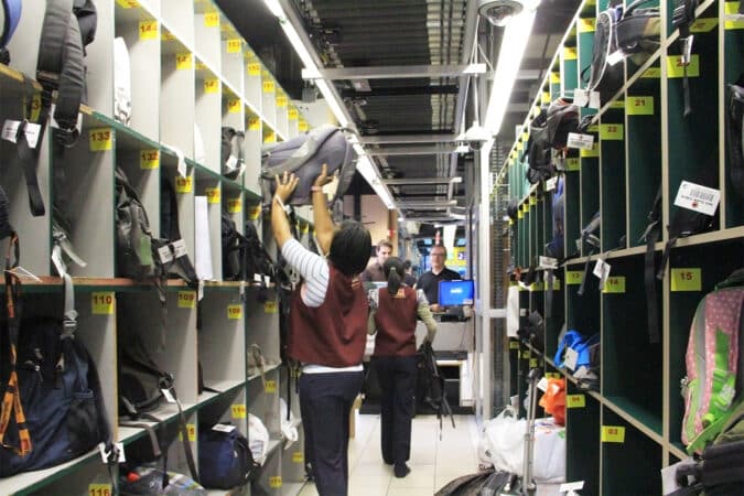 Consigne a bagages de New York