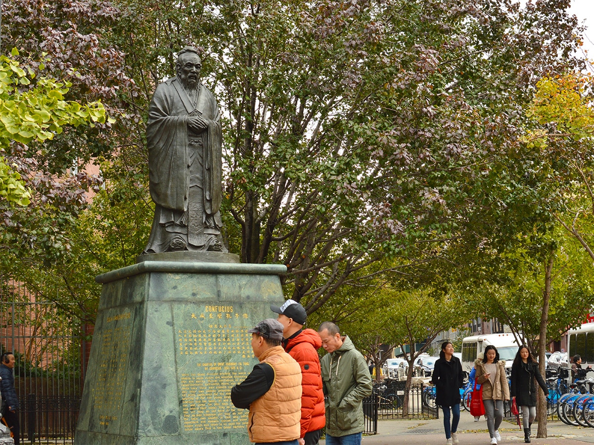 Statue de Confucius
