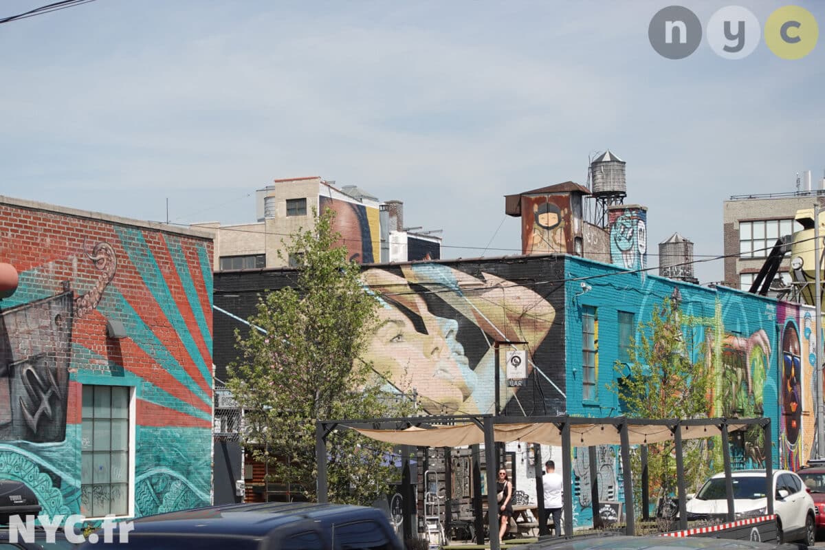 Bushwick rookery street art Brooklyn