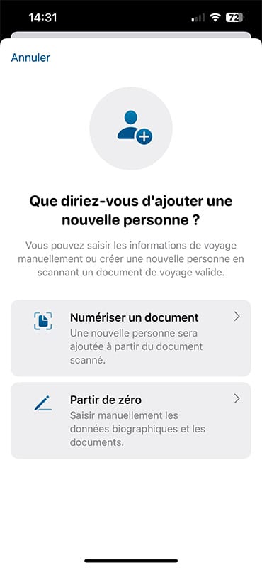 Ajouter une personne
