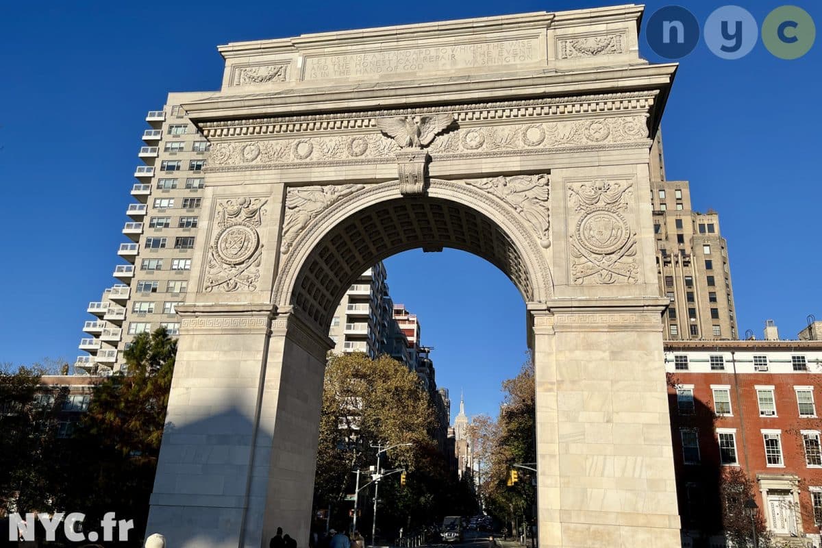 arc de triomphe Washington Square Park