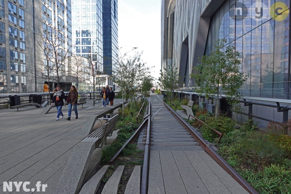 High Line dans le quartier de Hudson Yards