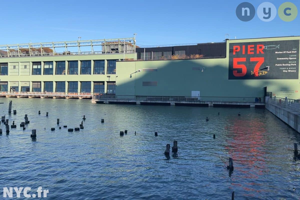 Pier 57 depuis Little Island