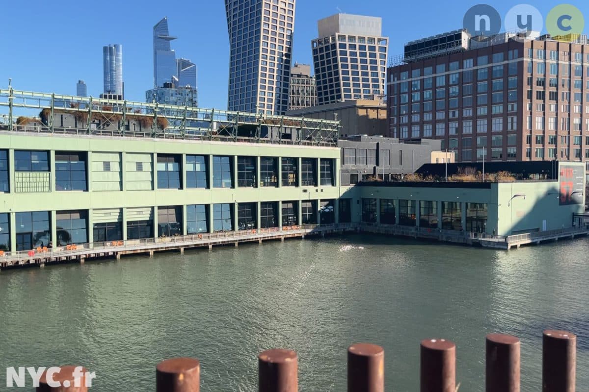 vue du Pier 57 depuis Little Island