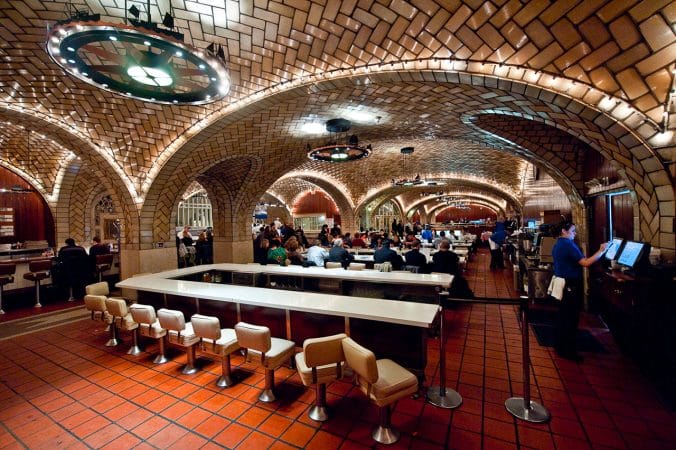 Grand central Terminal oyster bar, credit Jazz Guy via Flickr