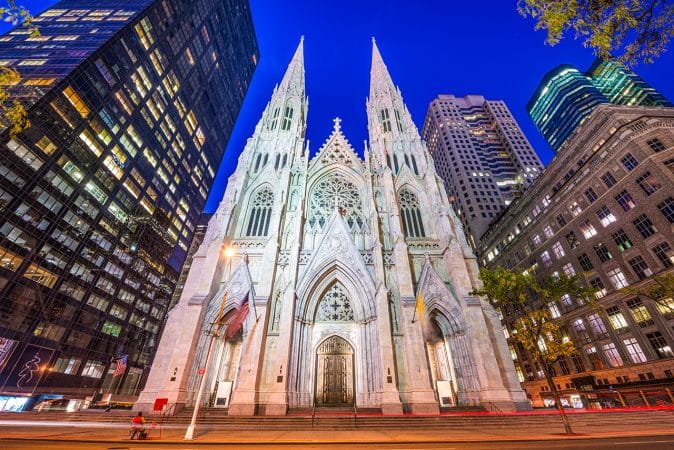 Cathédrale St Patrick New York,
Credit Photo SeanPavone via Envato