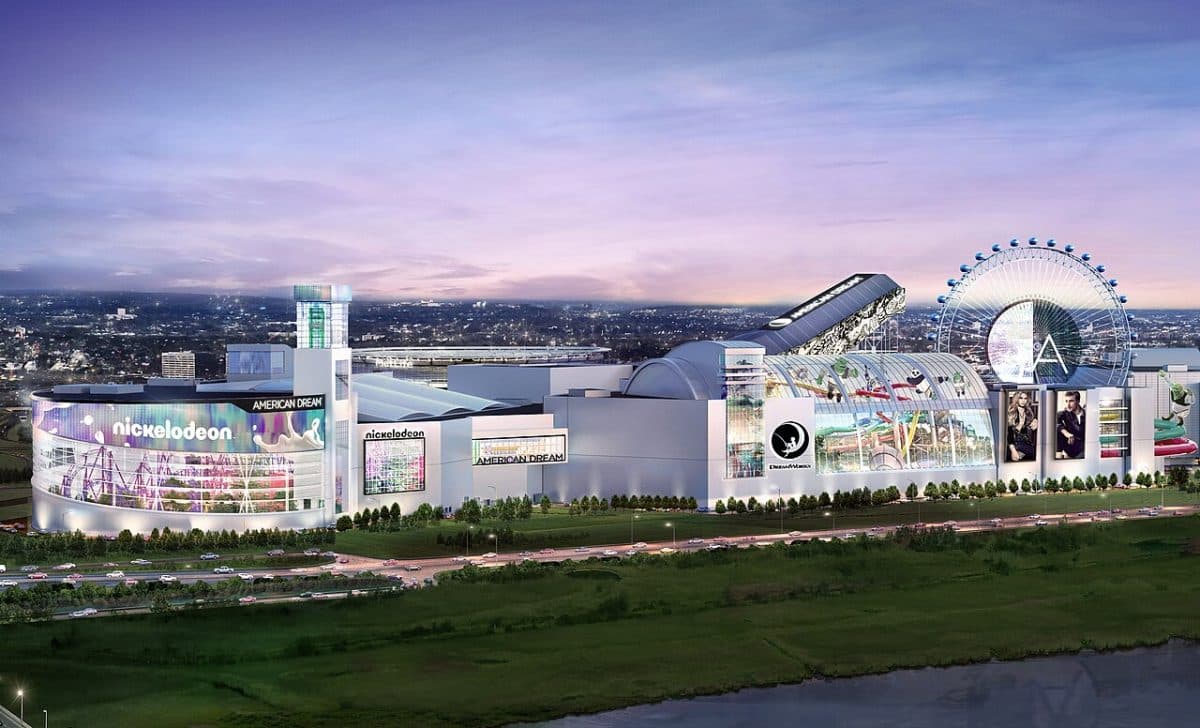 American Dream Mall vue de l'extérieur