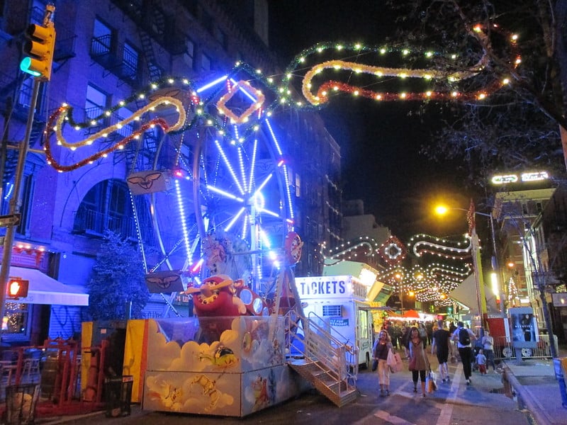 Divertissement lors de la fête de San Gennaro