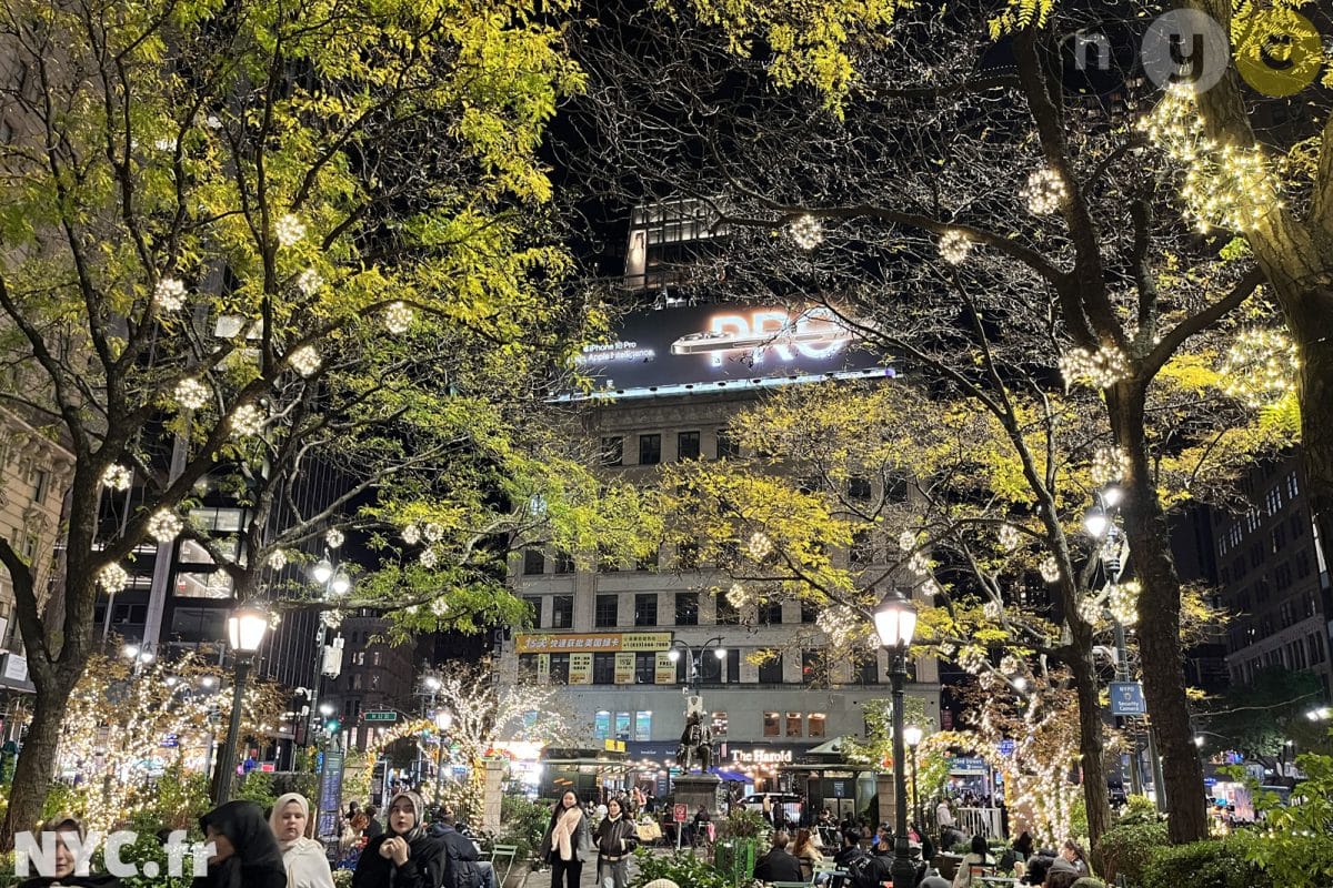 Marché de Noël d'Herald Square Park