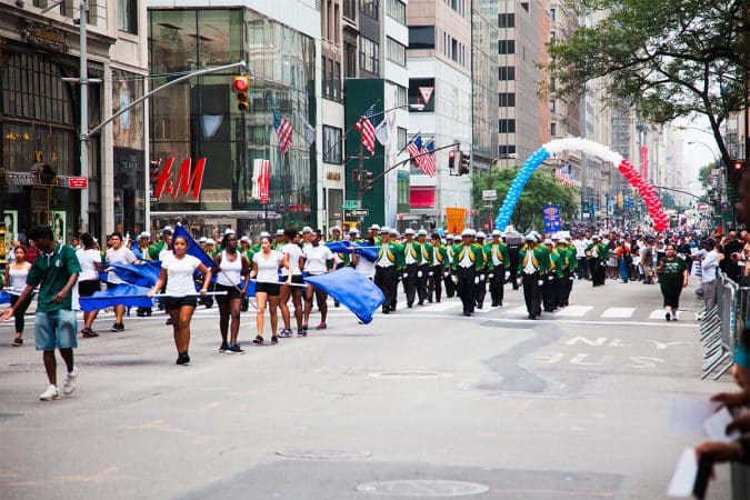 Labor Day parade fifth New York