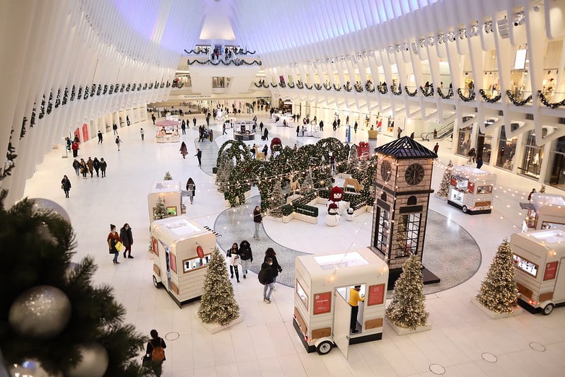 Marché de Noël de l'Oculus