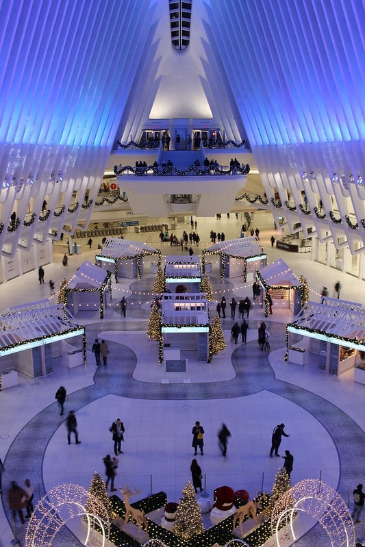 Marché de Noël de l'Oculus
