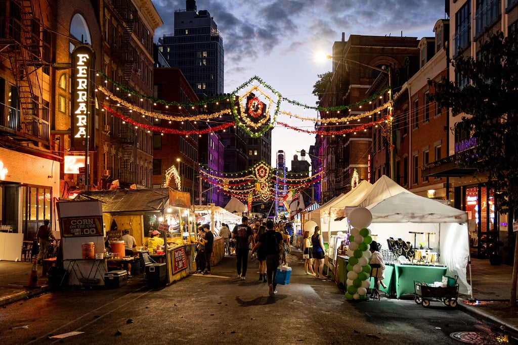 San Gennaro à Little Italy New York