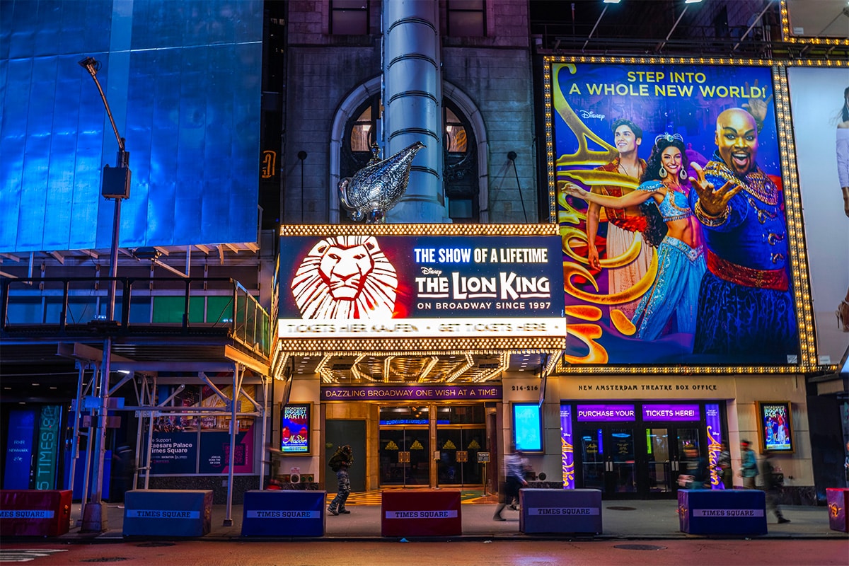 Theatre de Broadway Lion King