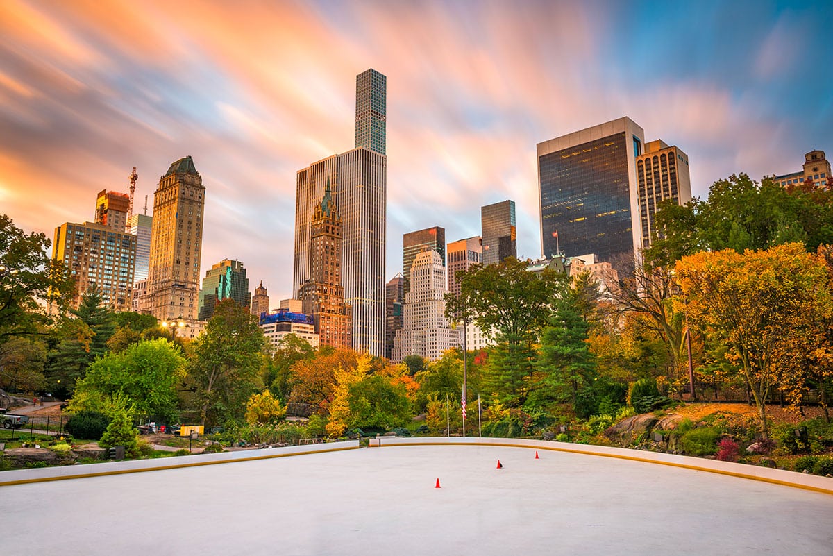 Patinoire Wollman à Central Park Patinoire Wollman à Central Park