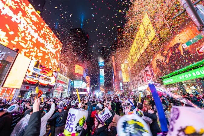 Nouvel an à Times Square