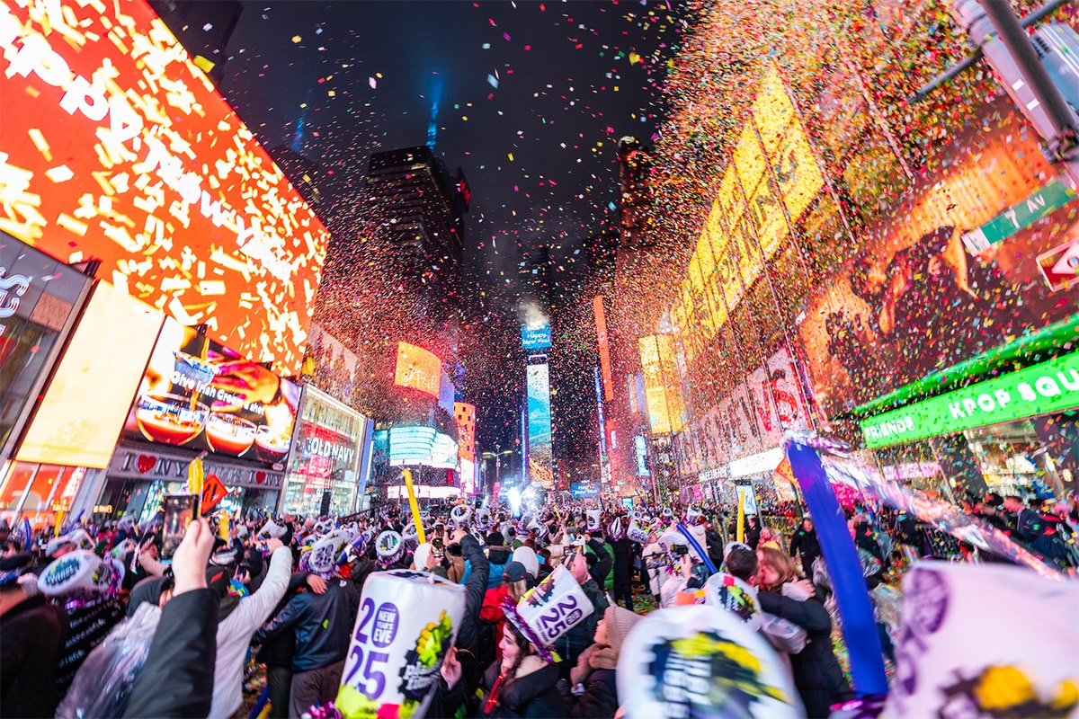 Nouvel an à Times Square