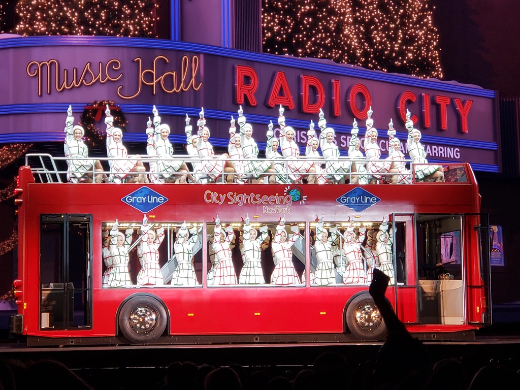 Rockettes On The Bus
At the Radio City Christmas Spectacular