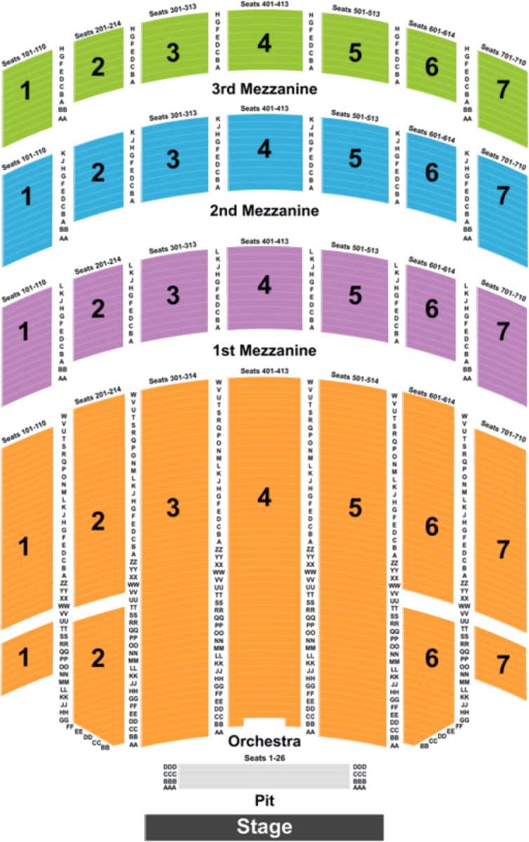 Plan Radio City Music Hall