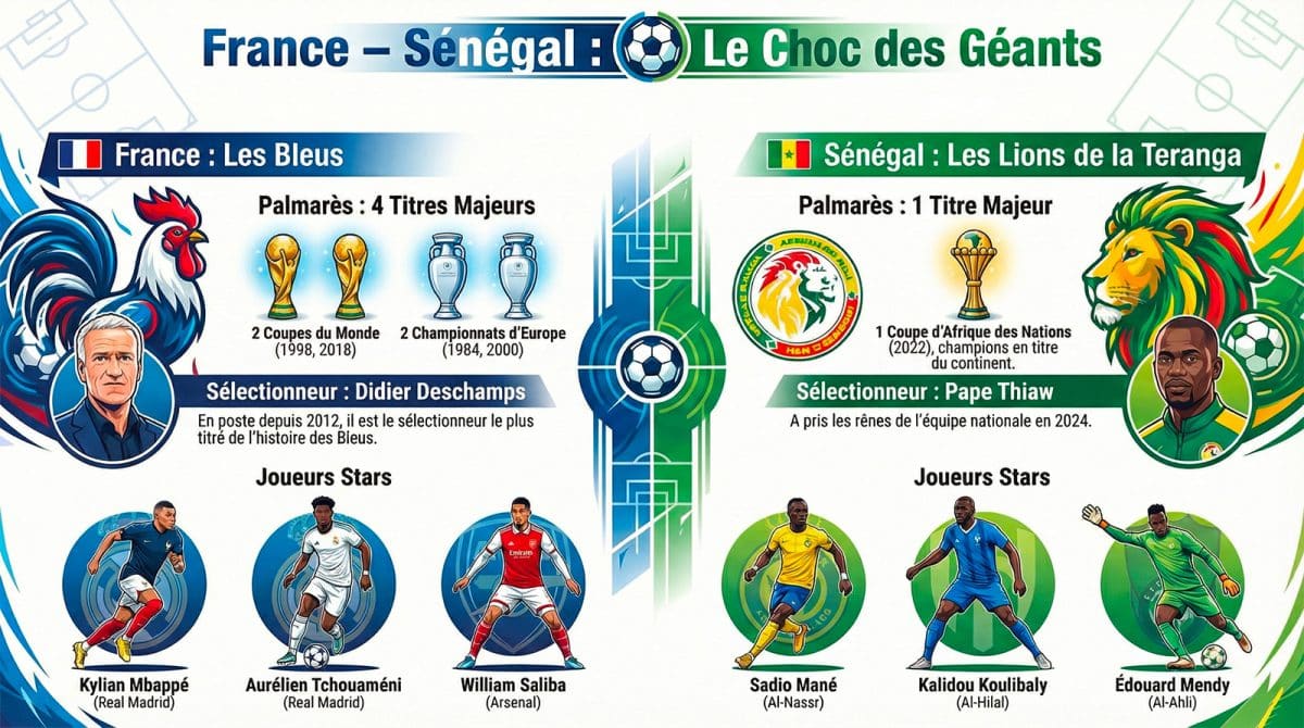 Choc France Sénégal à New York