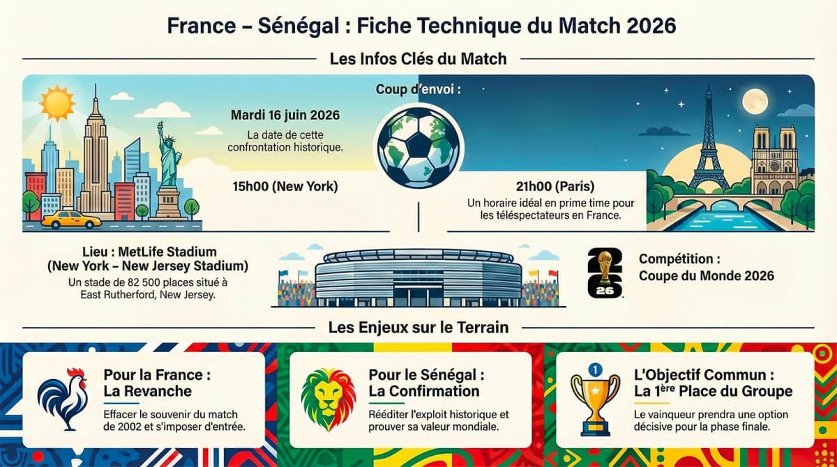 France Sénégal à New York